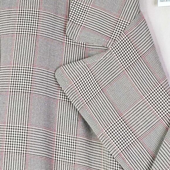 Talbots Vintage Double Breasted Blazer Women's Size 14P Petite Plaid Lined - Picture 5 of 8